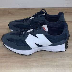 MEN’S NAVY NEW BALANCE 327 SIZE 12